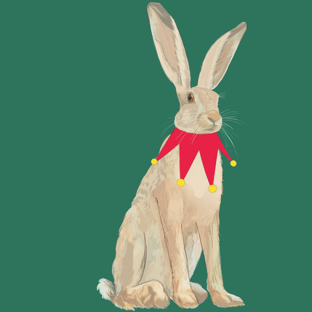 Hare Christmas Wrapping Paper