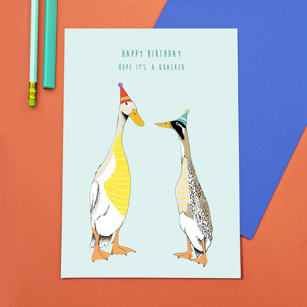 Birthday Duck Card