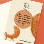 Fox Birthday Card