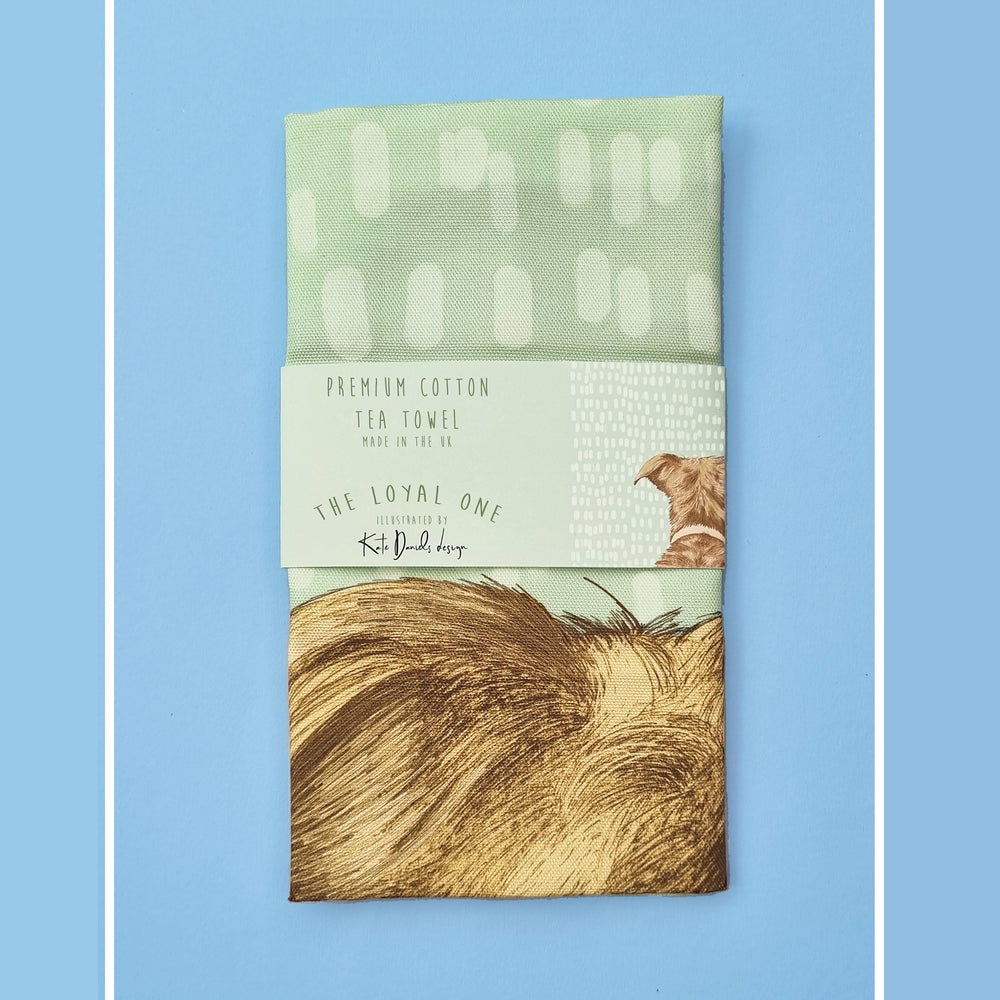 'The Loyal One' Dog Tea Towel