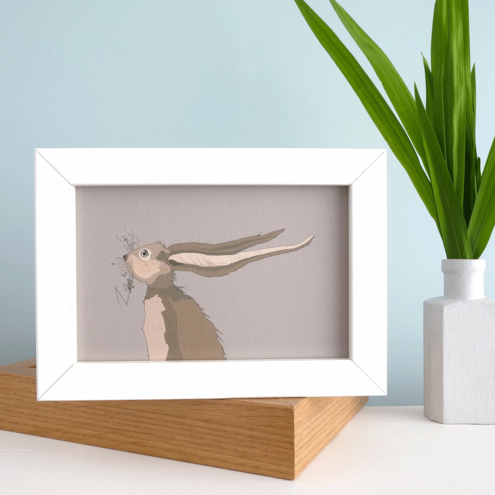 Hare Print ‘Earnest’ - Favourite!
