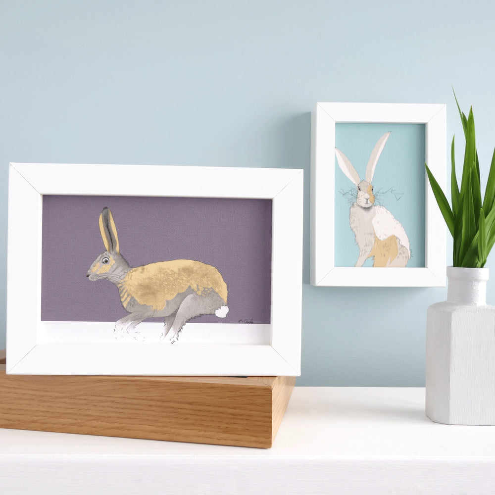 Hare Print ‘The Runners no.4 Sundown’