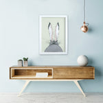 Hare Print ‘The Runners no.1 Daybreak’
