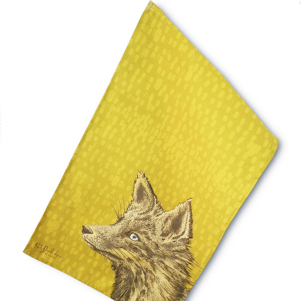 Mr Fox Tea Towel