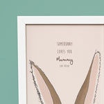 Personalised Bunny Print