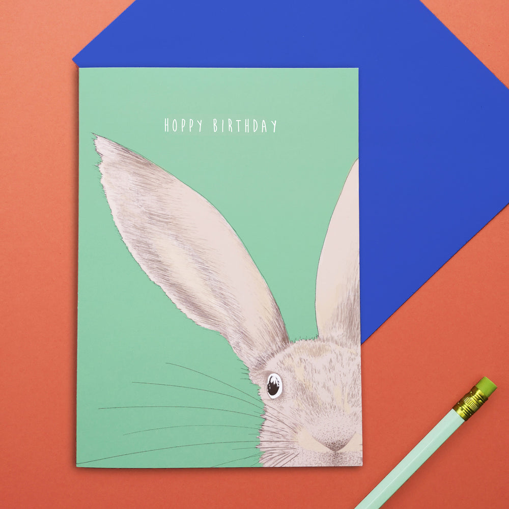 Rabbit Birthday Card