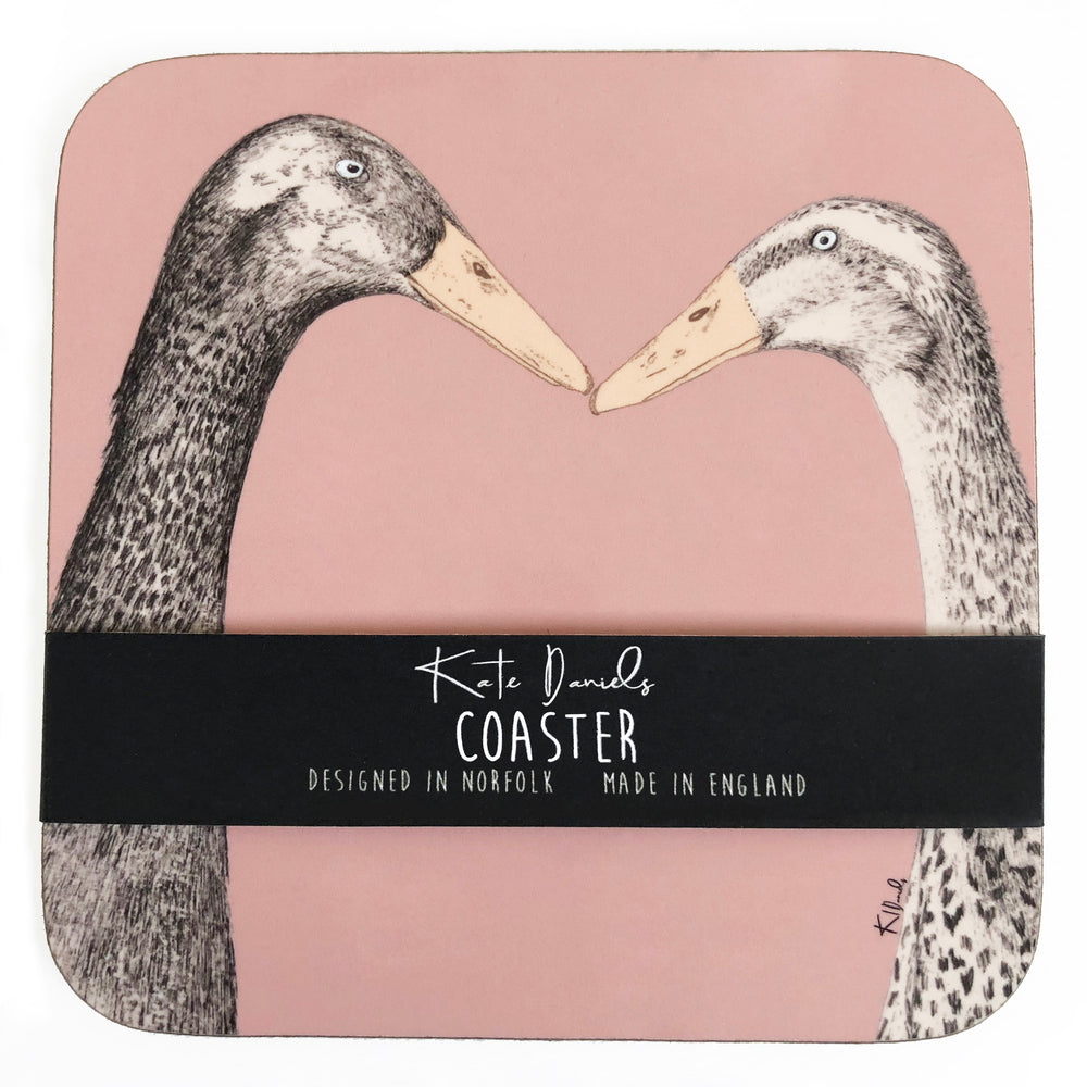Duck Coaster 'The Devoted Ducks’