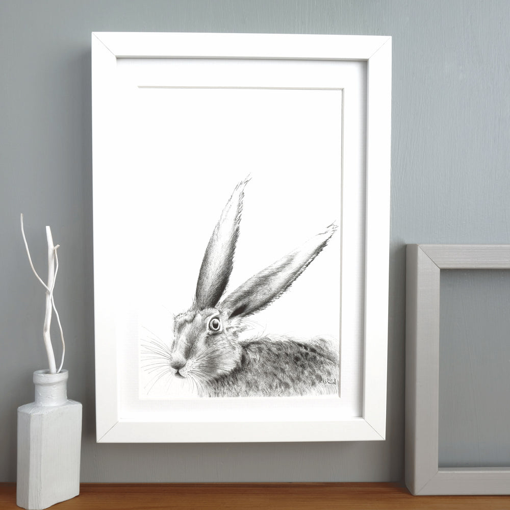 Hare Print ‘The Runners no.6’