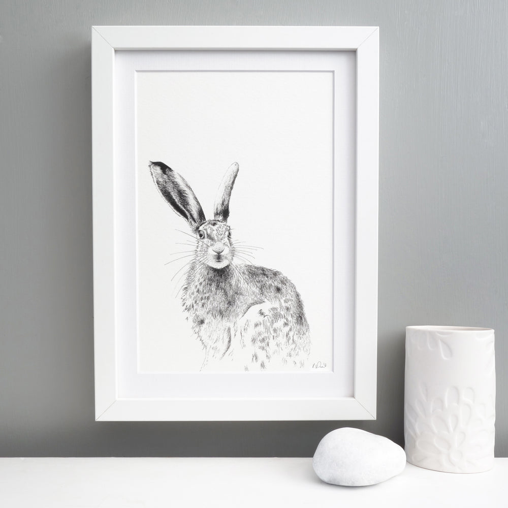Hare Print ‘The Runner’s no.8’