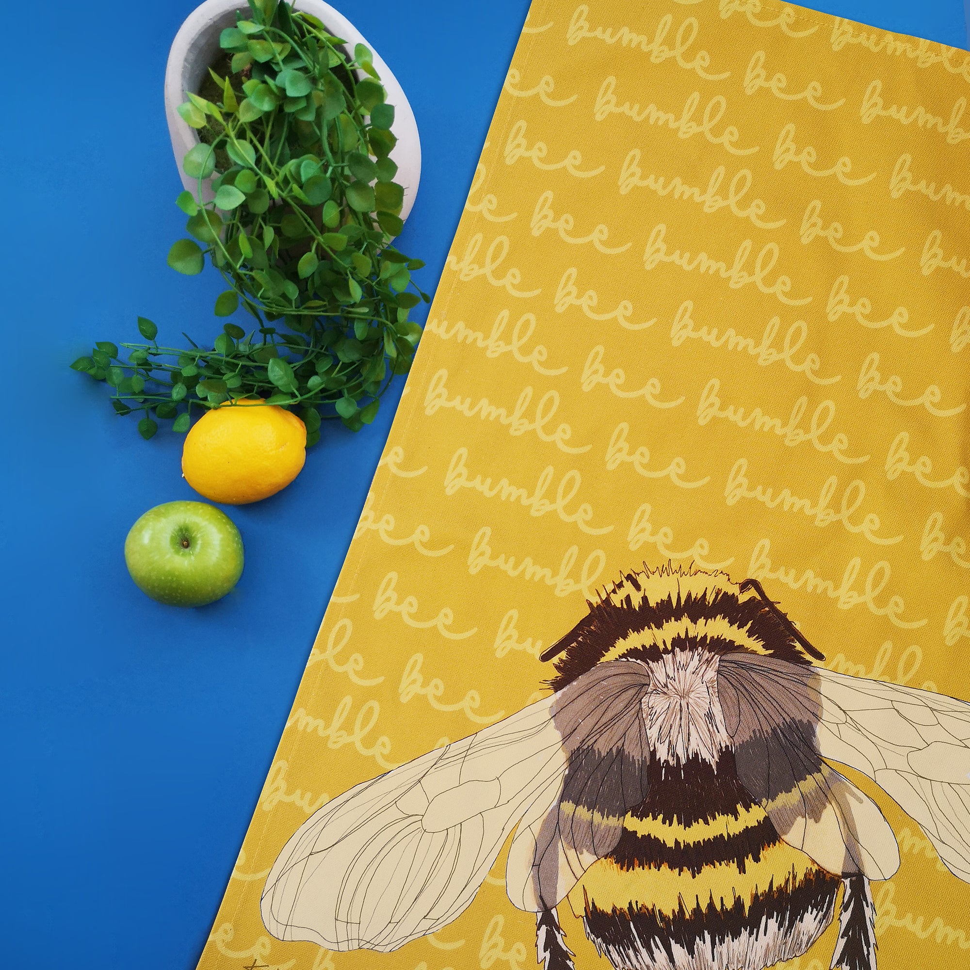 Bumble Bee Cotton Tea Towel Set