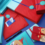 Robin Tea towel and Coaster Gift Set