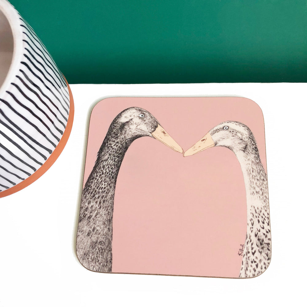 Duck Coaster 'The Devoted Ducks’