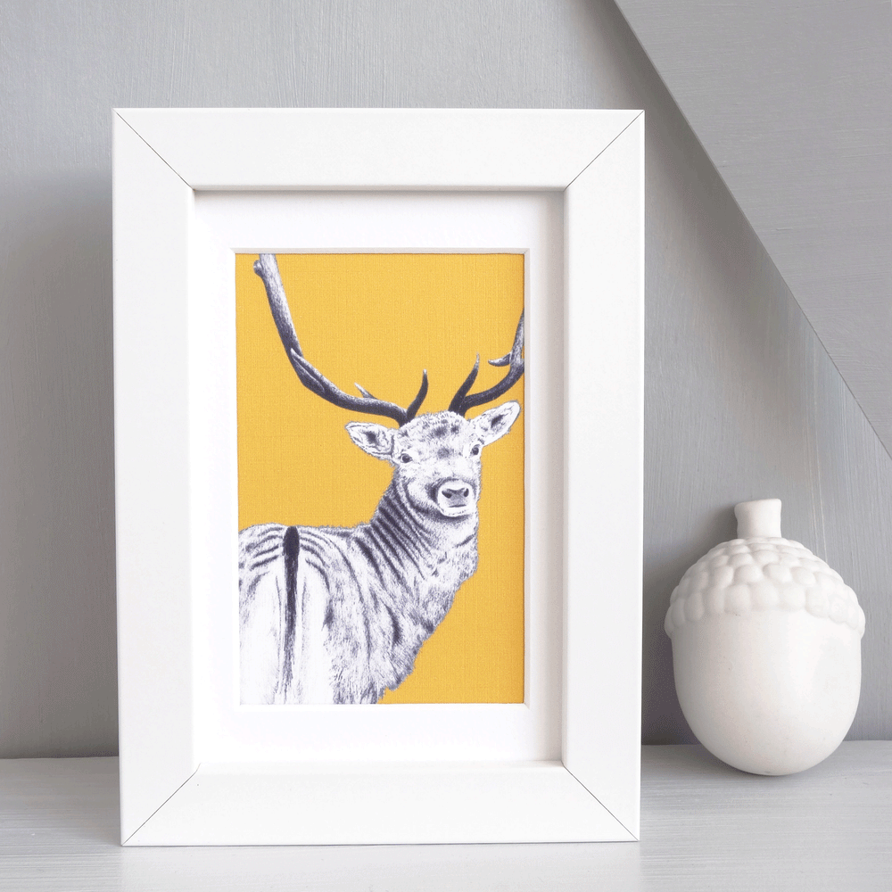 Stag Print - The Stag Watcher