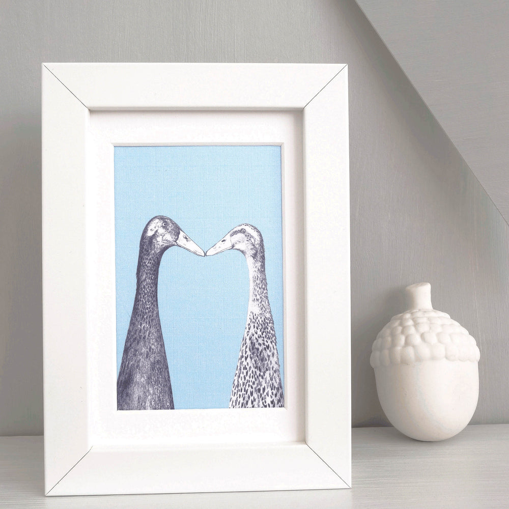 Duck Print 'The Devoted Ducks'