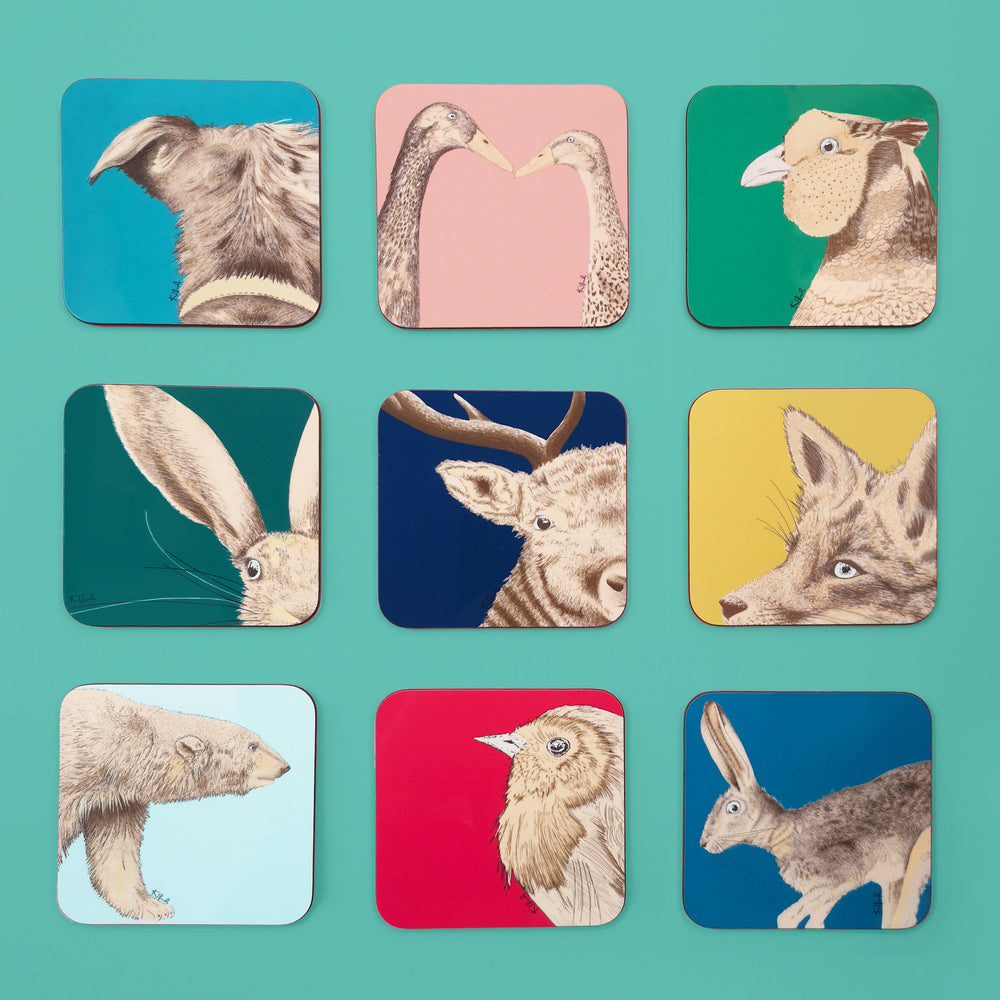 Hare Coaster 'The Runners no.4’